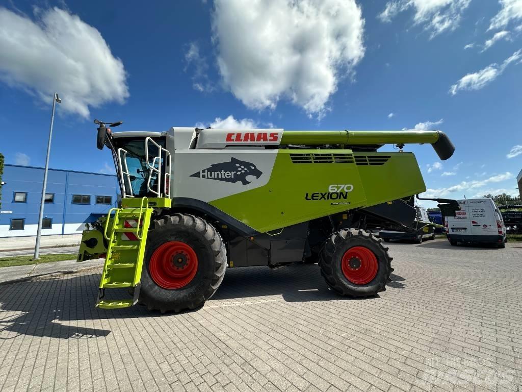 CLAAS Lexion 670 Teraviljakombainid