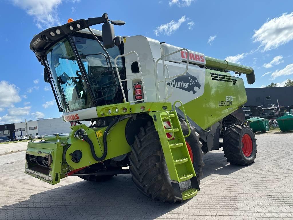 CLAAS Lexion 670 Teraviljakombainid