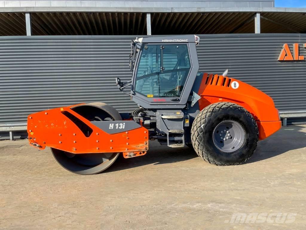 Hamm H 13I Ühe trumliga rullid