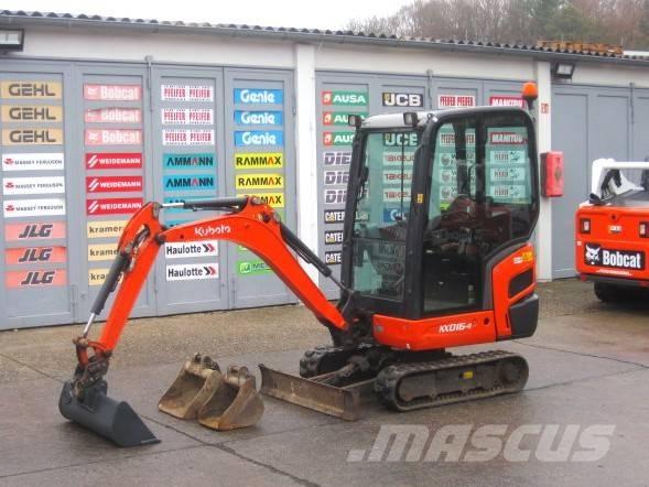 Kubota KX016-4 Miniekskavaatorid < 7 t