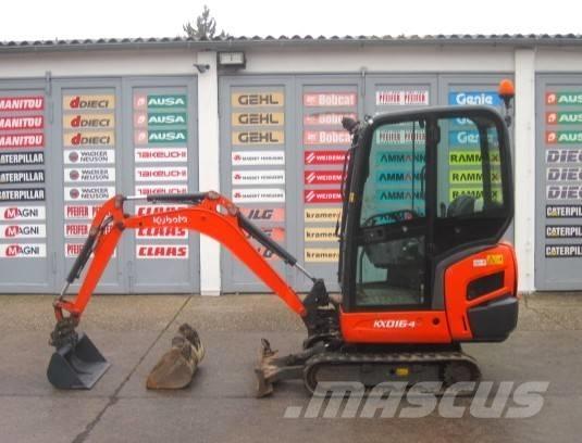 Kubota KX016-4 Miniekskavaatorid < 7 t
