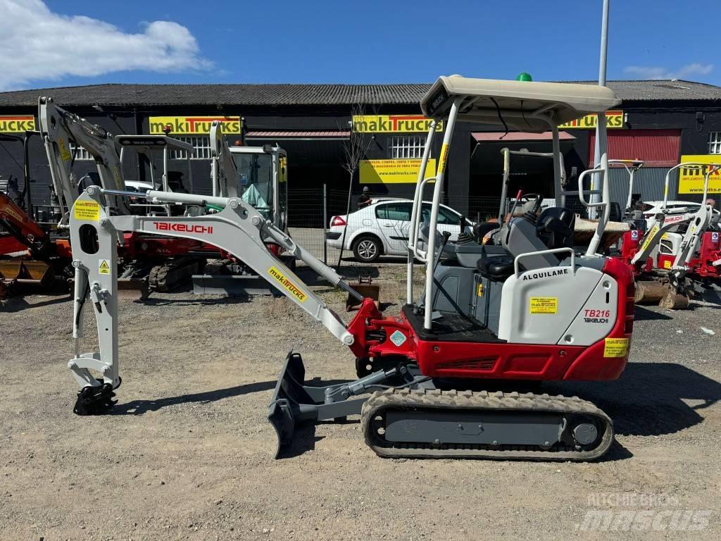 Takeuchi TB 216 Miniekskavaatorid < 7 t
