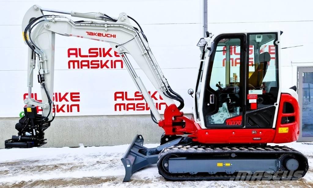 Takeuchi TB370 Miniekskavaatorid < 7 t