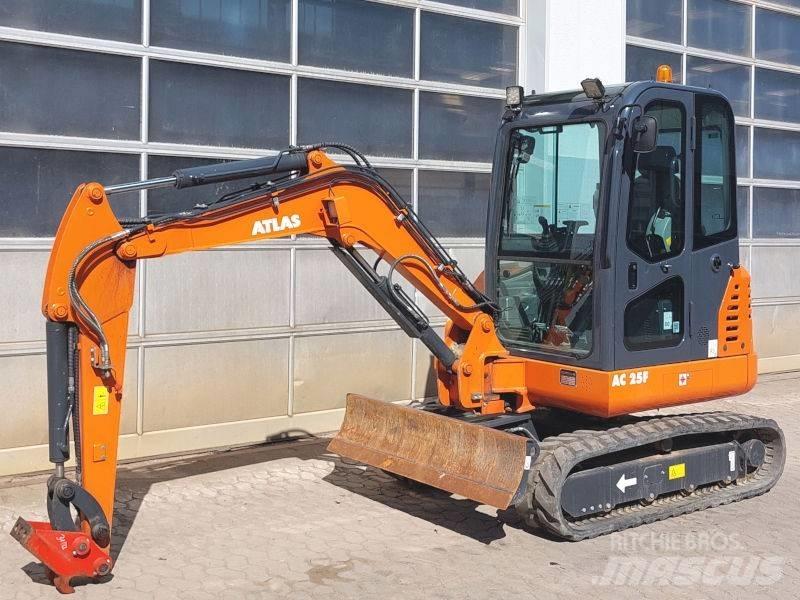 Atlas AC 25 F Miniekskavaatorid < 7 t