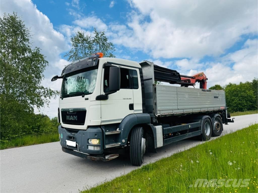 MAN TGS 26.360 Kraanaga veokid
