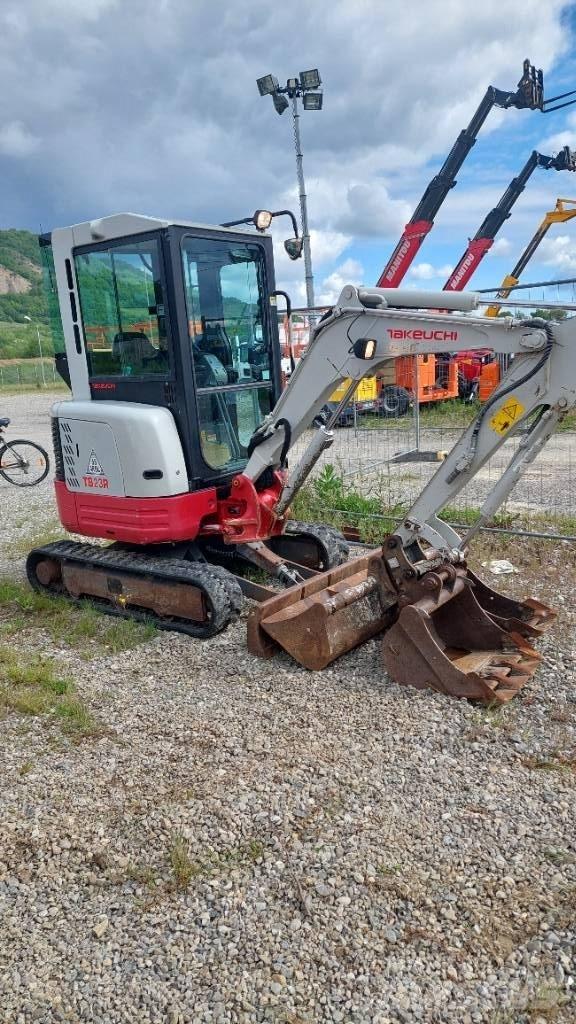Takeuchi TB 23 R Miniekskavaatorid < 7 t