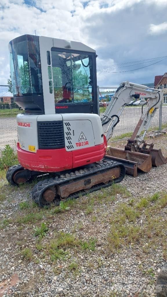 Takeuchi TB 23 R Miniekskavaatorid < 7 t