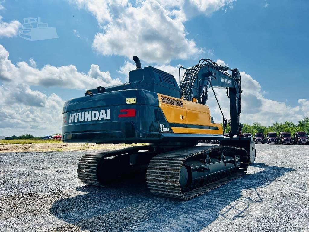 Hyundai HX 480 AL Roomikekskavaatorid