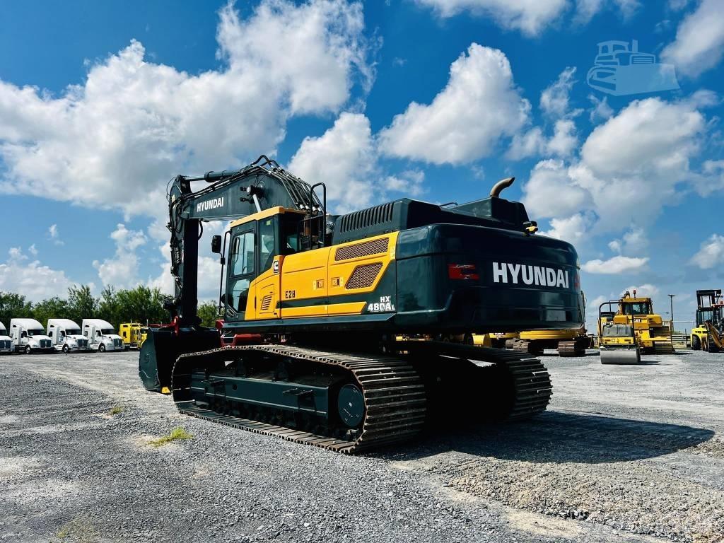 Hyundai HX 480 AL Roomikekskavaatorid