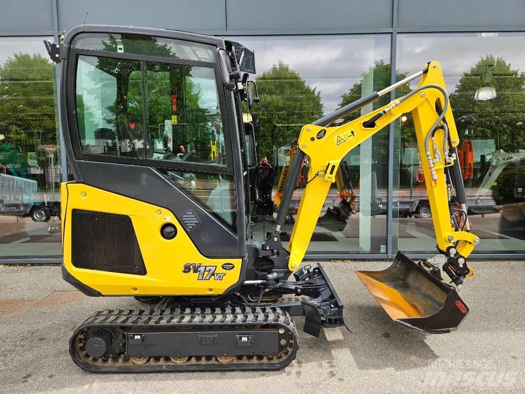 Yanmar sv17vt Miniekskavaatorid < 7 t