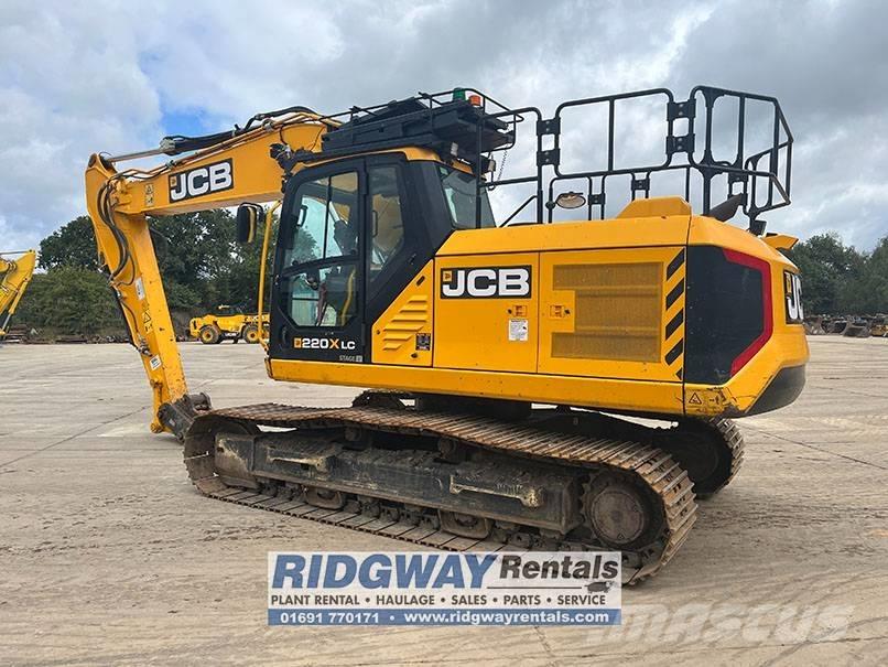 JCB JS 220 LC Roomikekskavaatorid