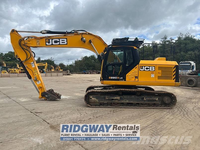 JCB JS 220 LC Roomikekskavaatorid