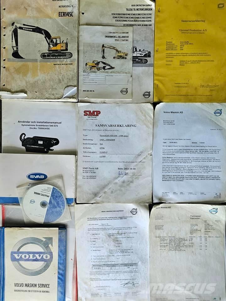 Volvo ECR 145 C L Roomikekskavaatorid