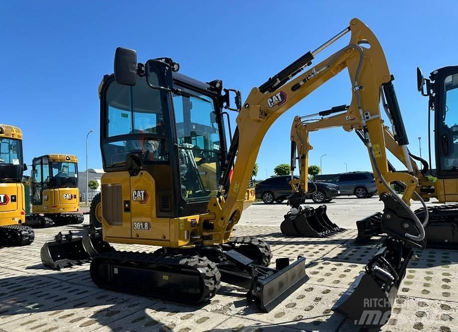 CAT 301.8 Miniekskavaatorid < 7 t