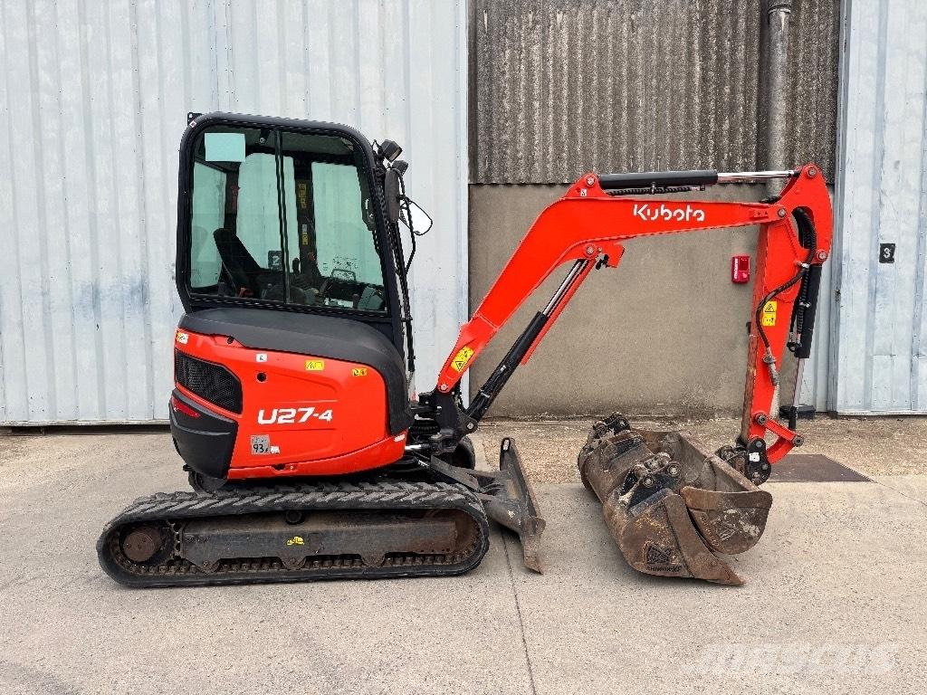 Kubota U 27 Miniekskavaatorid < 7 t