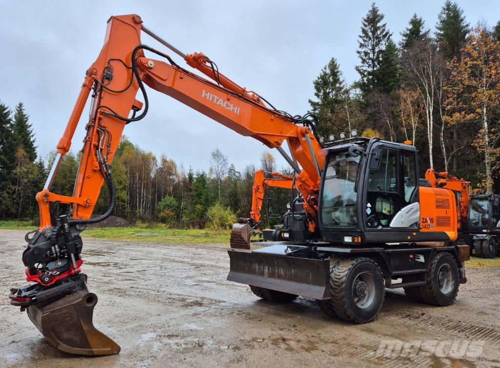 Hitachi ZX 140 W T-5 Ratasekskavaatorid