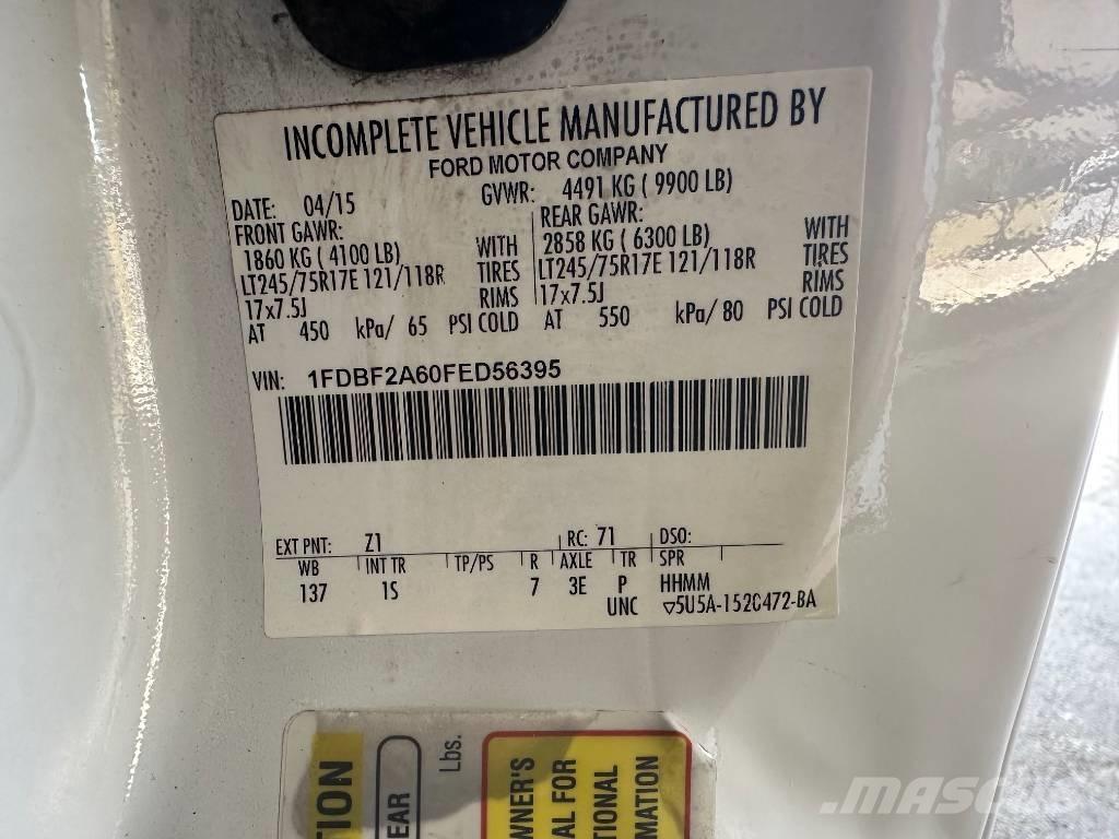 Ford F 250 SD Madelkaubikud