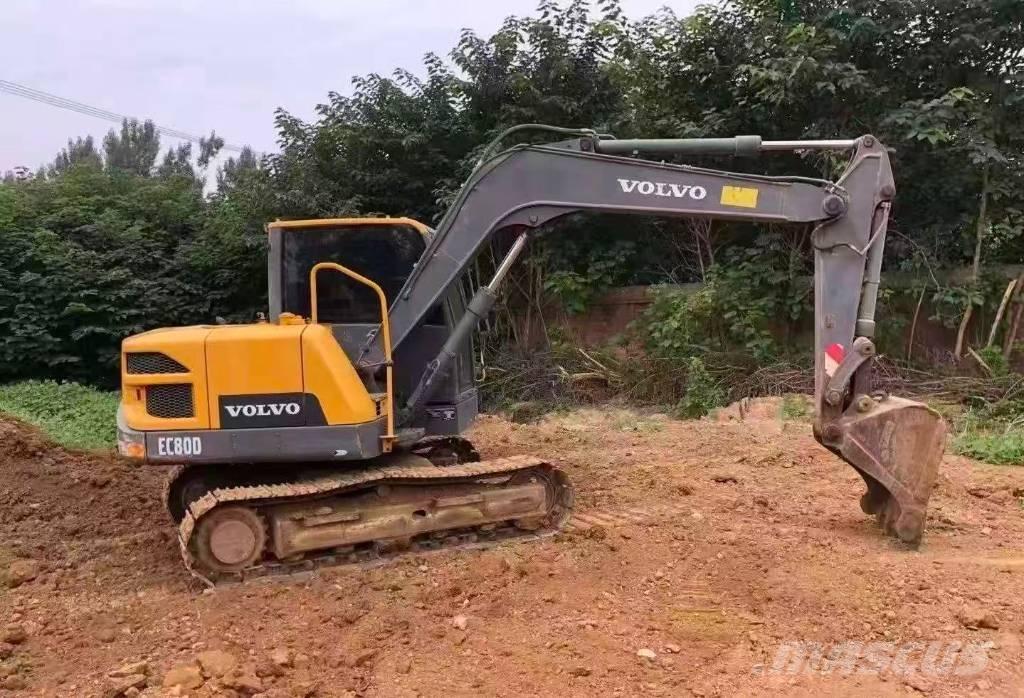 Volvo EC 80 D Roomikekskavaatorid