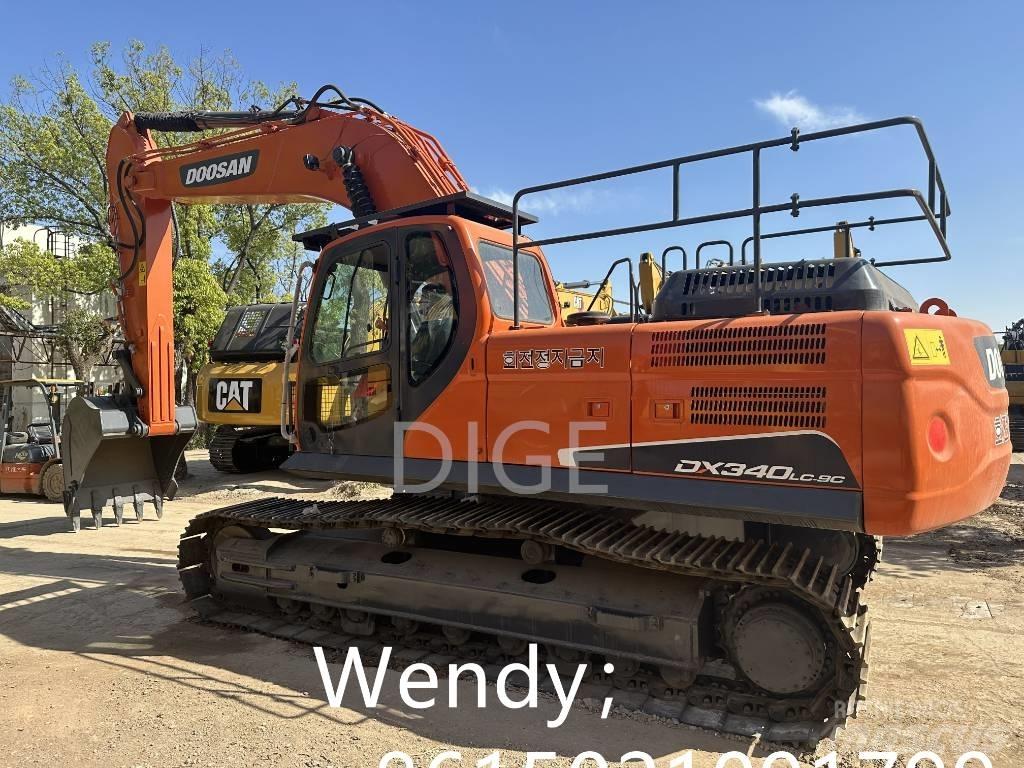 Doosan DX 340 Väikeekskavaatorid 7t-12t