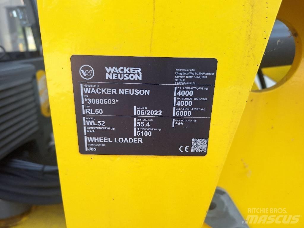 Wacker Neuson WL 52 Rataslaadurid