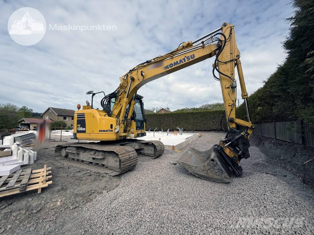 Komatsu PC 138 US Roomikekskavaatorid