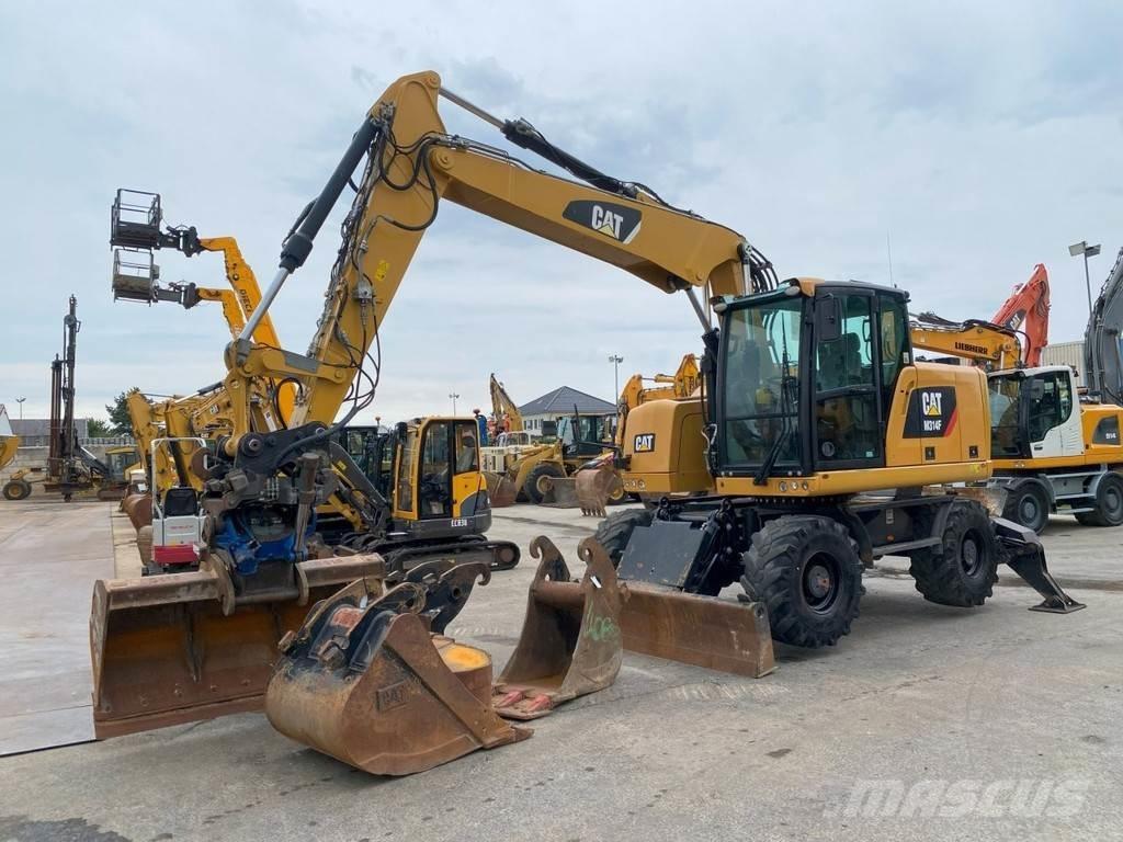 CAT M314F NVT Ratasekskavaatorid