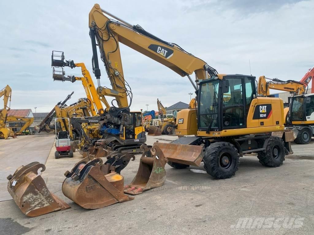 CAT M314F NVT Ratasekskavaatorid