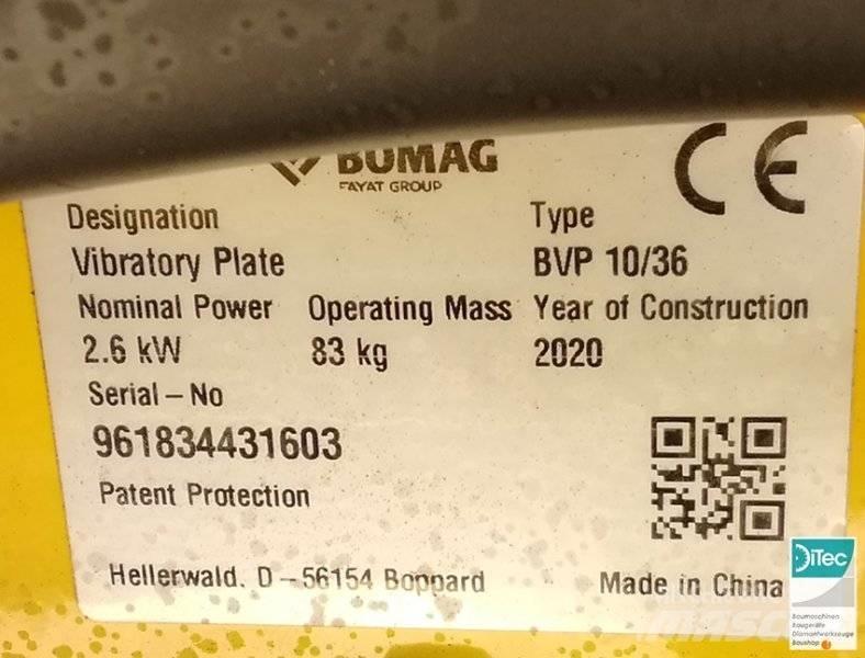 Bomag BVP 10/36 Vibraatorid
