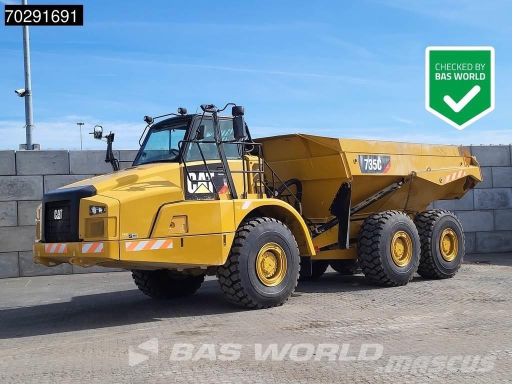 CAT 735 C Liigendraamiga pinnaseveokid