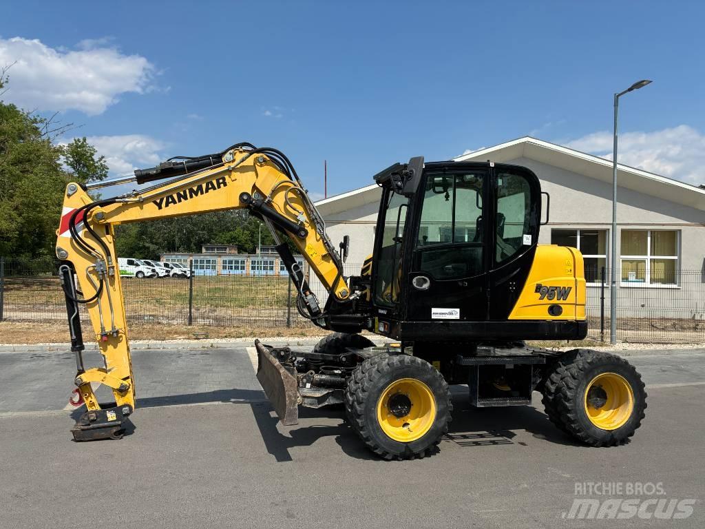 Yanmar B 95 W Väikeekskavaatorid 7t-12t