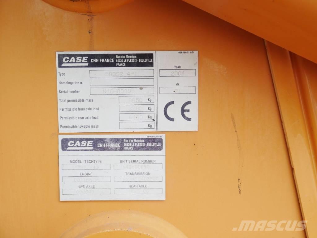 CASE 580 SR Ekskavaatorlaadurid