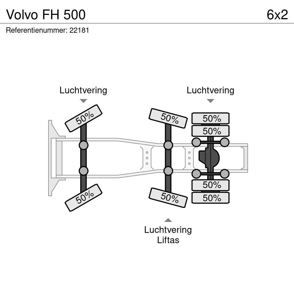 Volvo FH 500 Sadulveokid