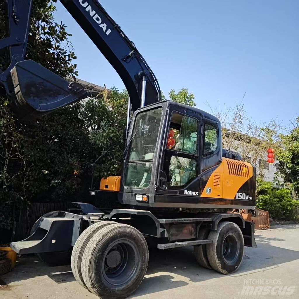 Hyundai r150w-9 Ratasekskavaatorid