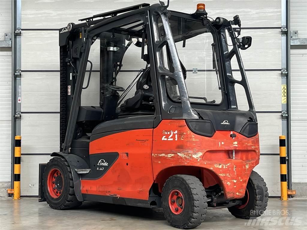 Linde E50HL-01 Elektritõstukid