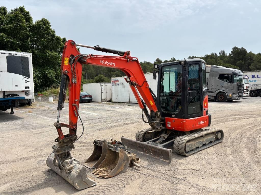 Kubota U 36-4 Miniekskavaatorid < 7 t
