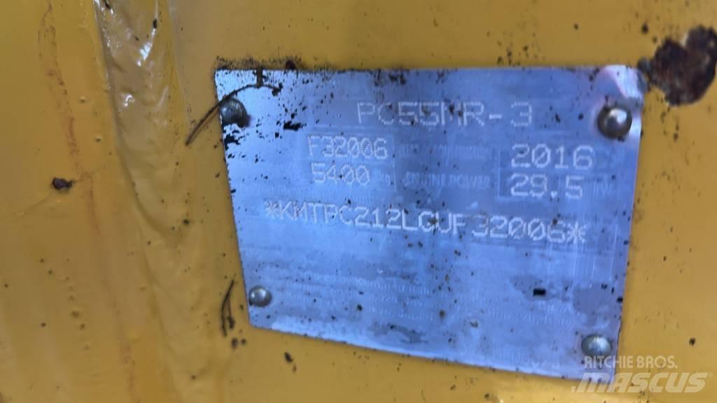Komatsu PC 55 MR-3 Miniekskavaatorid < 7 t