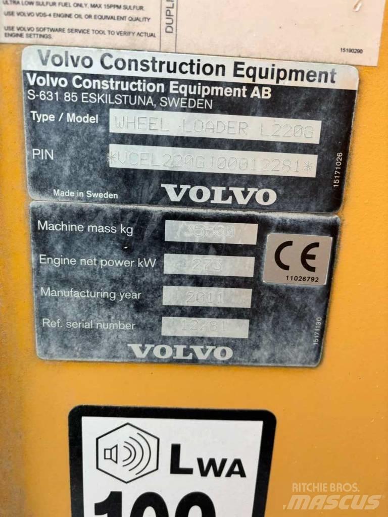 Volvo L 220 G Rataslaadurid
