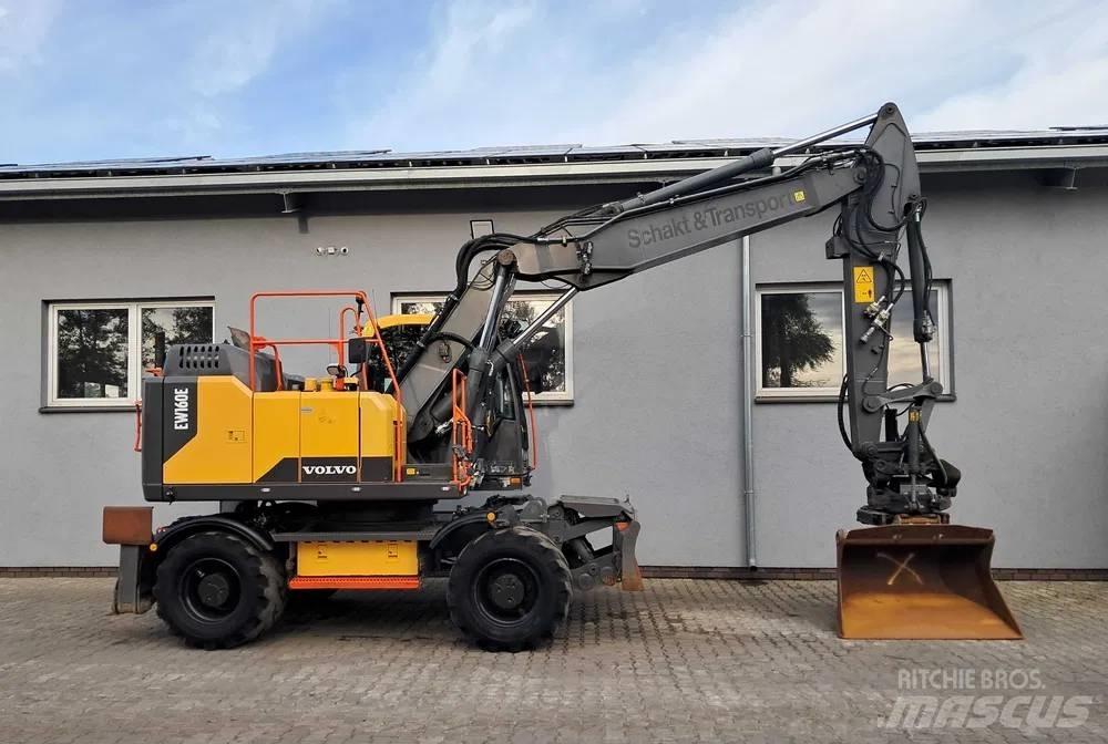 Volvo EW 160 E Ratasekskavaatorid