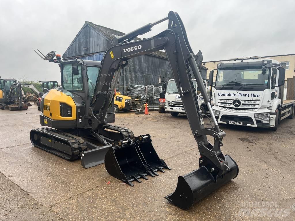 Volvo ECR 58 F Miniekskavaatorid < 7 t