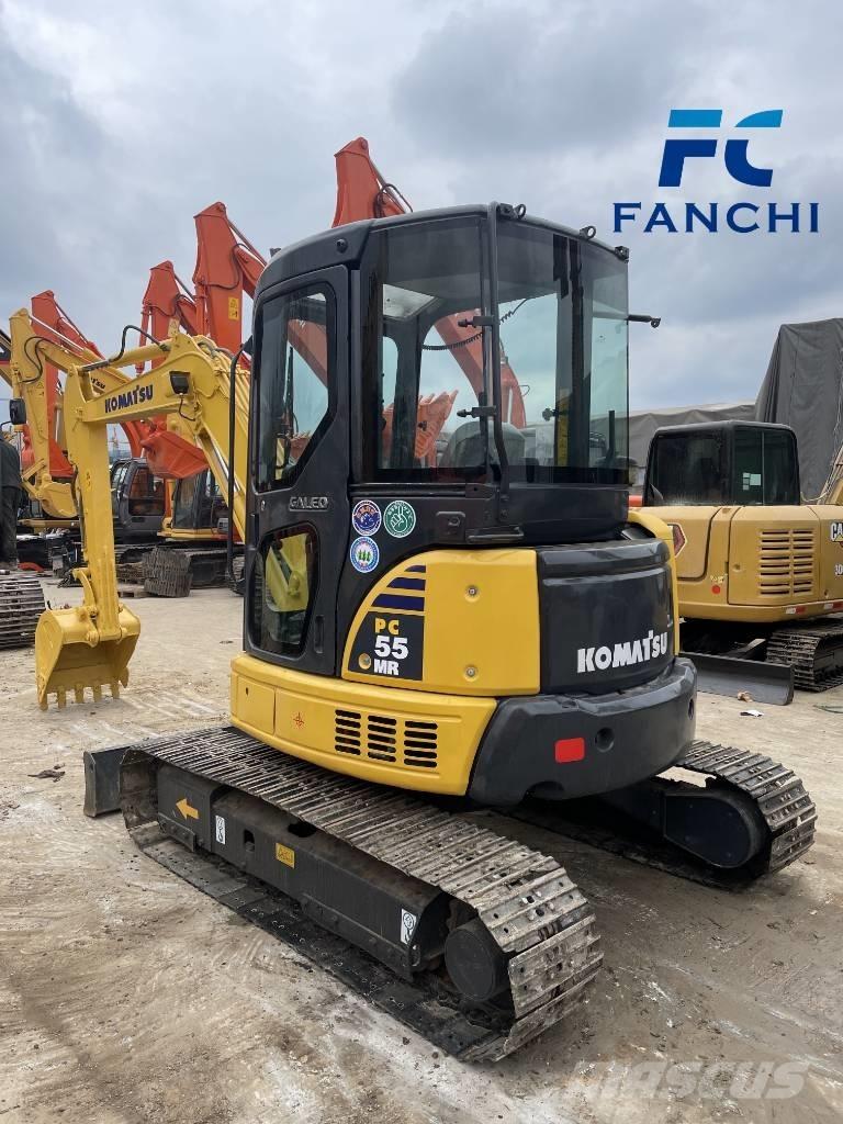 Komatsu PC 55 MR Roomikekskavaatorid