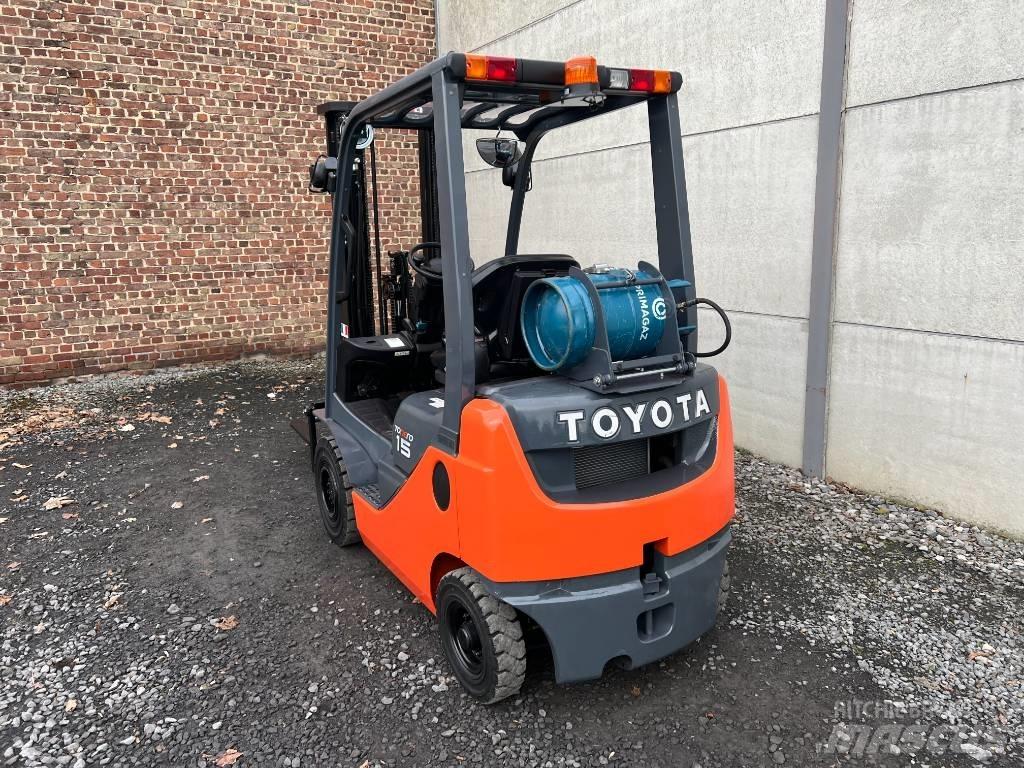 Toyota 02-8 FGF 15 Gaasitõstukid