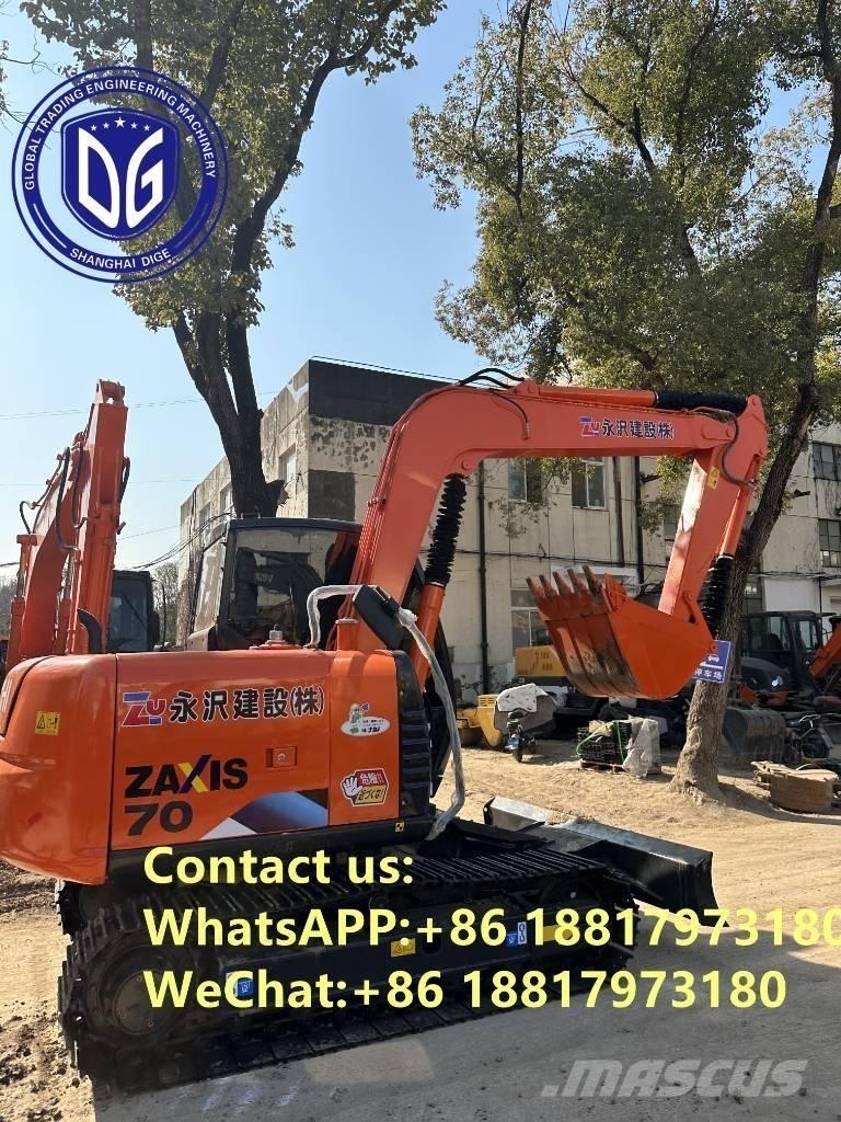 Hitachi ZX 70 Miniekskavaatorid < 7 t