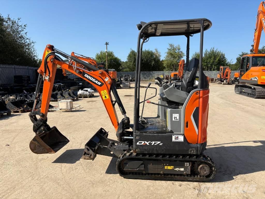 Doosan DX 17 Miniekskavaatorid < 7 t