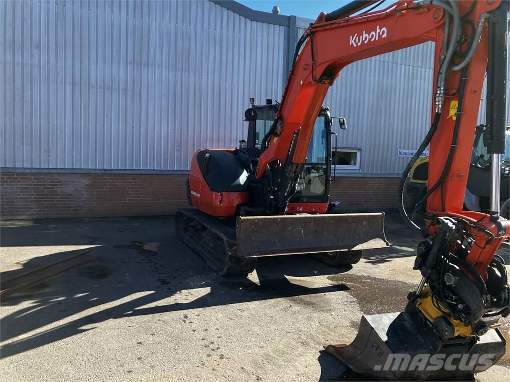 Kubota KX 080-4 A2 Väikeekskavaatorid 7t-12t