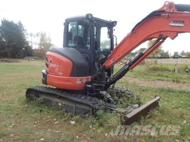 Kubota U 55-4 Miniekskavaatorid < 7 t