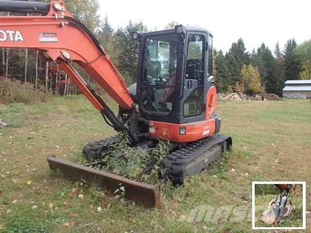 Kubota U 55-4 Miniekskavaatorid < 7 t