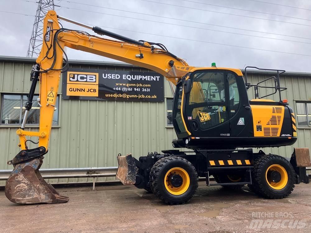 JCB JS145W Ratasekskavaatorid