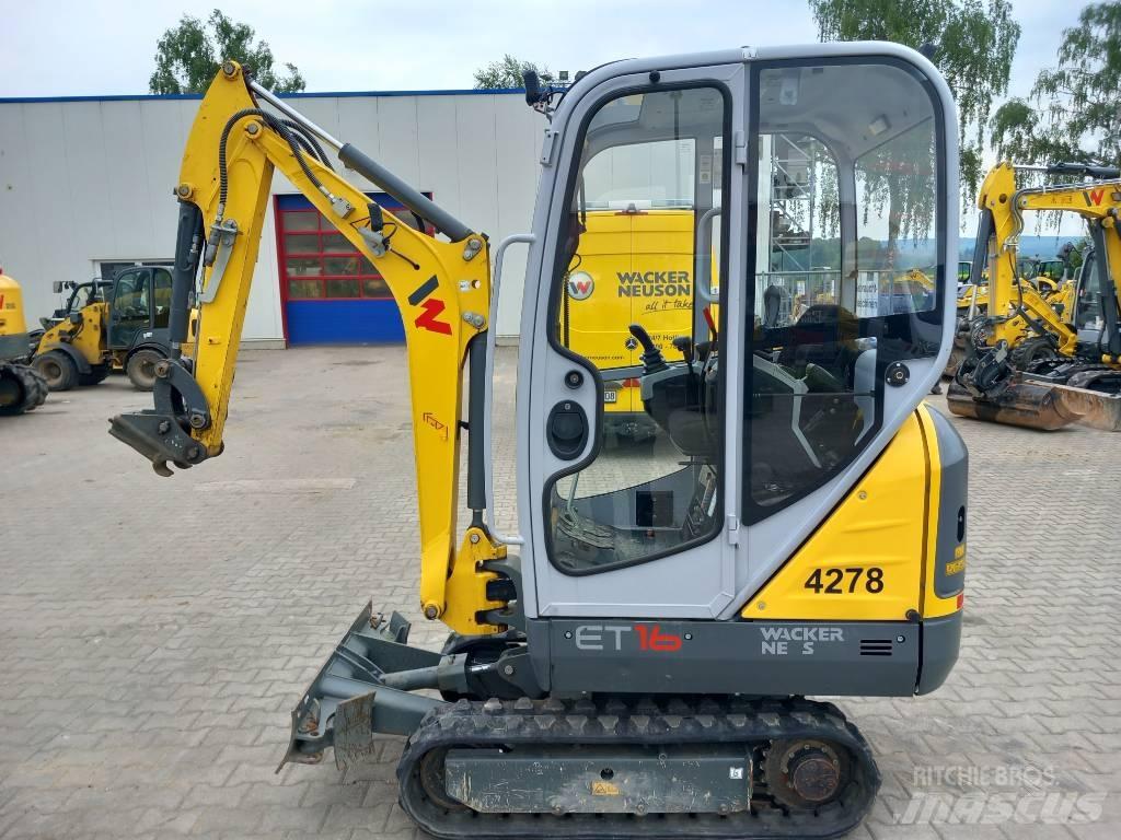 Wacker Neuson ET16 Roomikekskavaatorid