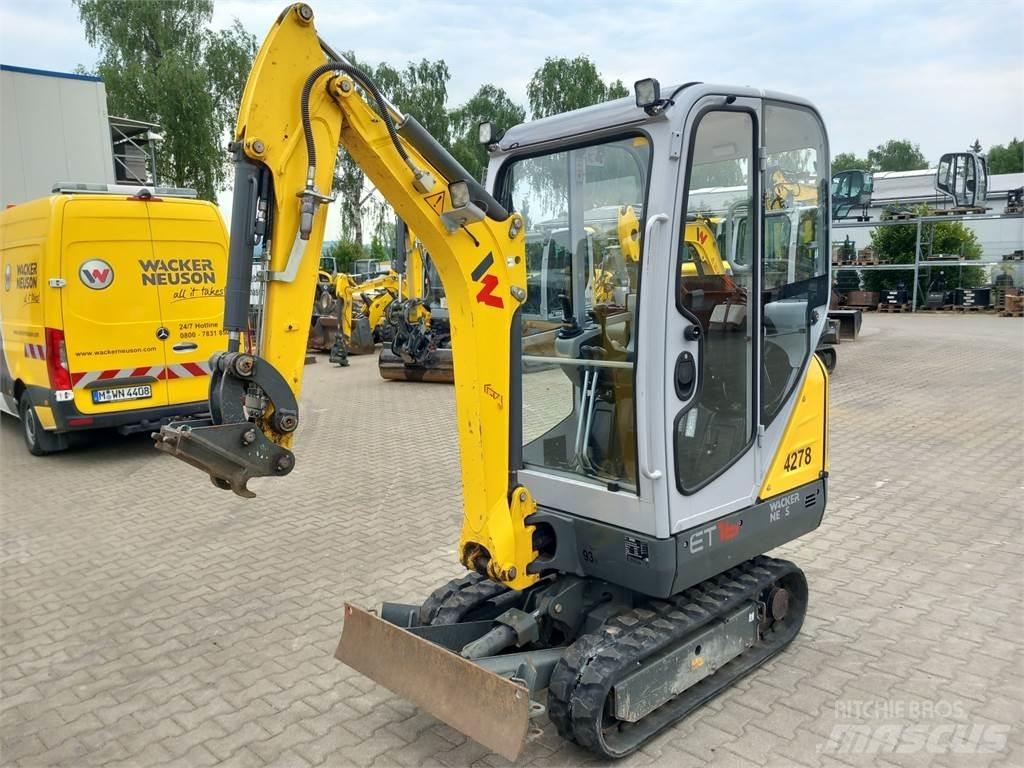 Wacker Neuson ET16 Roomikekskavaatorid