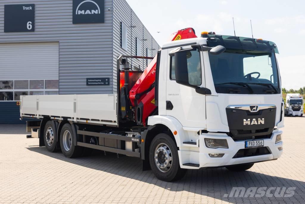 MAN TGM 26.320 6x2-4 Kraanaga veokid